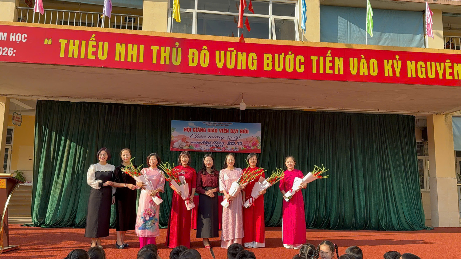 🌼✨ NGÀY HỘICHÀO MỪNG 20/11 – TRƯỜNG TIỂU HỌC ĐOÀN KẾT