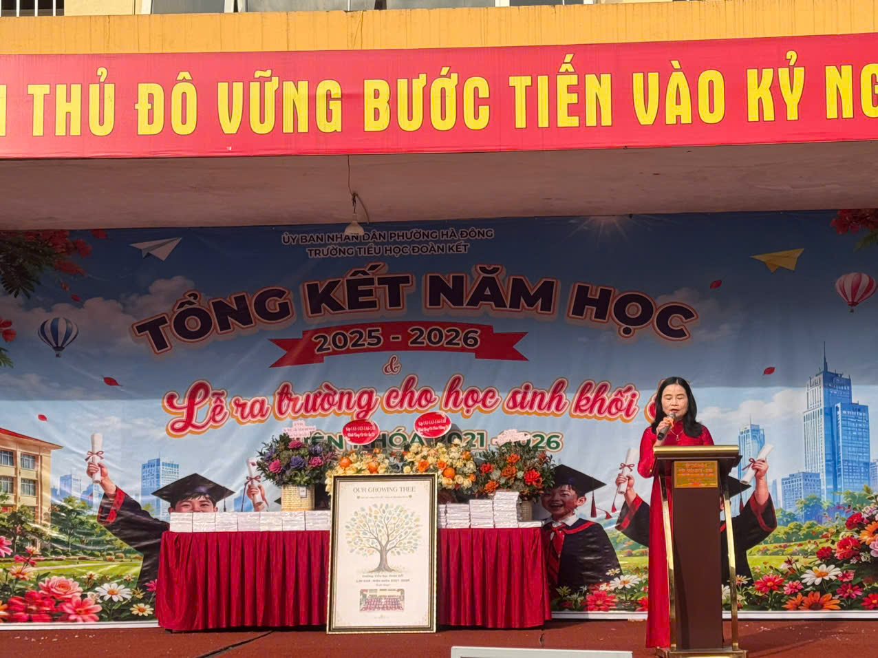 Lễ tổng kết năm học 2025–2026, dấu ấn một năm học nhiều cảm xúc của thầy và trò